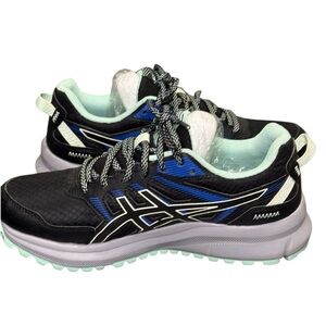 Asics Womenś ‎ Trail Cout 2  Running Shoes Size 7.5 Black/Birch Color